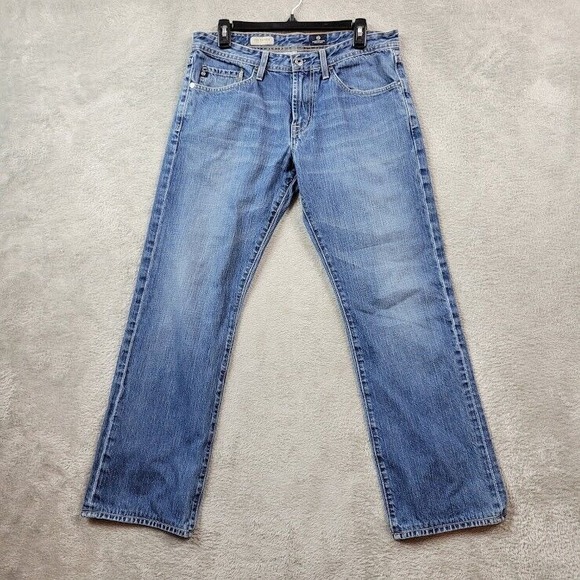 Adriano Goldschmied Jeans Mens 32X29 Blue The Protege‎ Straight Leg Y2K Baggy - Picture 1 of 13